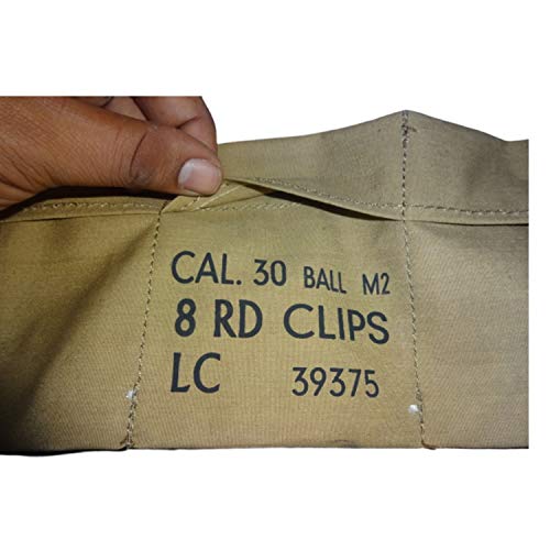 Wwii Us Army Bandolier For M1 Garand Marked - Reproduction (5) #TOP3