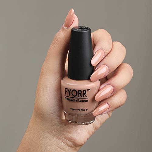 Image of Perfect Nude Professional Nail Polish | Long Lasting, Quick Dry, Chip Resistant, High Shine Nail Paint | Smooth & Easy Application, Vibrant Trendy Shades for Women & Girls Party Daily Use 15ml