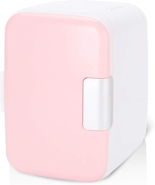 Mini-Kühlschränke, Qii Lu Auto Kühlschrank Elektrischer Kühler & Wärmer,  Mini Kühlschrank 4 Liter/6 Dose Elektrischer Kühler Und Wärmer Tragbares  Thermoelektrisches System Für Büro(Pink) : Amazon.de: Elektro-Großgeräte