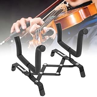Support de violon pliable, support de rack portable tenant un support de sol pour guitare ukulélé violon mandoline (noir) - Les Beatles, Paul McCartney, John Lennon, RIngo Starr, George Harrison Support de violon pliable, support de rack portable tenant un support de sol pour guitare ukulélé violon mandoline (noir) – Image 3