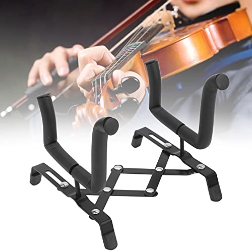 Support de violon pliable, support de rack portable tenant un support de sol pour guitare ukulélé violon mandoline (noir) - Les Beatles, Paul McCartney, John Lennon, RIngo Starr, George Harrison Support de violon pliable, support de rack portable tenant un support de sol pour guitare ukulélé violon mandoline (noir) – Image 4