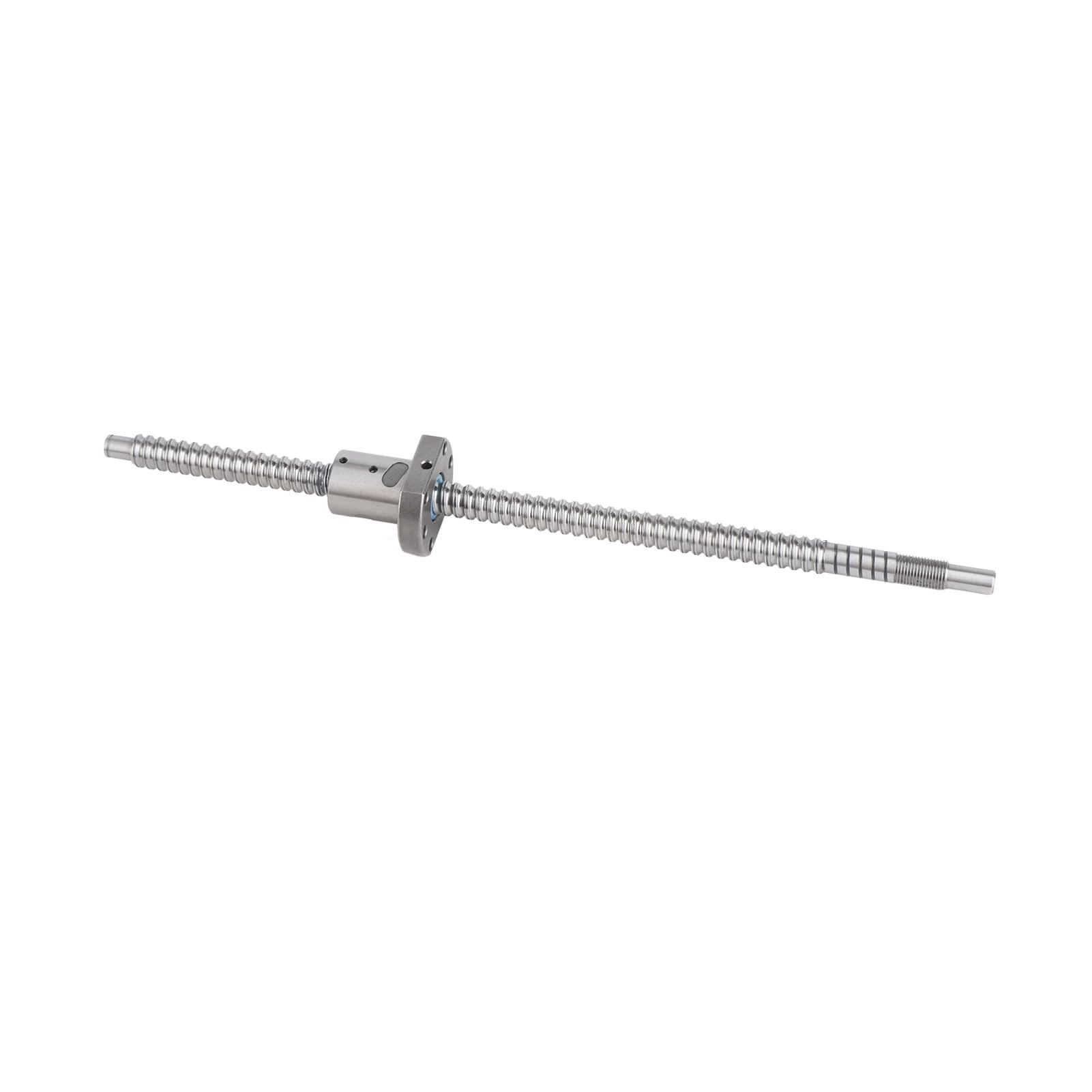 Ensemble vis à billes à roulement en acier de haute précision 1204-300 avec siège d’écrou et coupleur pour machines CNC, composants d’actionneurs linéaires à mouvement fluide