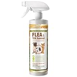EcoVenger Flea & Tick Removal Spray 16oz for Dogs and Cats, Protects from Fleas,...