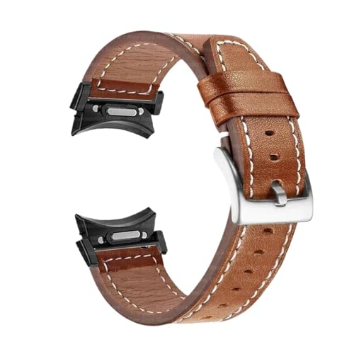 Evita irritaciones con la correa de cuero para Samsung Galaxy Watch 7 y 6 Classic de tacto suave