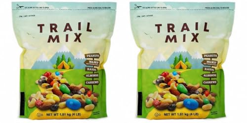 Trail Mix , Premium Mixed Nuts & Dried Fruit Snack, Energy Boosting, Sweet & Savory Blend, Perfect for Hiking, Travel & Everyday Snacking , Delicious blend of premium nuts and dried fruits for a balanced sweet and savory taste .. PACK OF 2 [ 128 OZ , 8 LB ] image 3