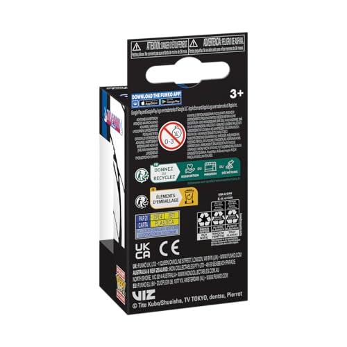 Funko Pop! Keychain: Bleach - Ichigo Kurosaki - Mini-Figurine en Vinyle à Collectionner Porte-clés Fantaisie - Cadeau de Noël - Idée de Cadeau - Produits Officiels - Anime Fans - Mini-Figurine