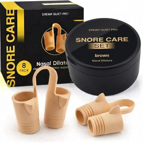 Nasal Dilators, Comfortable Silicone Nose Clips to Reduce Snoring, Less Snoring Nose Vents