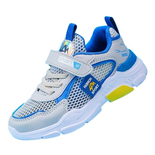 [YOOCOYA] �X�j�[�J�[ ���̎q �L�b�Y �j�̎q �q���C �y�ʃ����j���O�V���[�Y ���L �^�� �K�[���Y�}�W�b�N�e�[�v�t�� ���b�V���f�� (�O���[, ���{�̌C�̃T�C�Y���@, �L�b�Y, ���l, 19.5 cm)