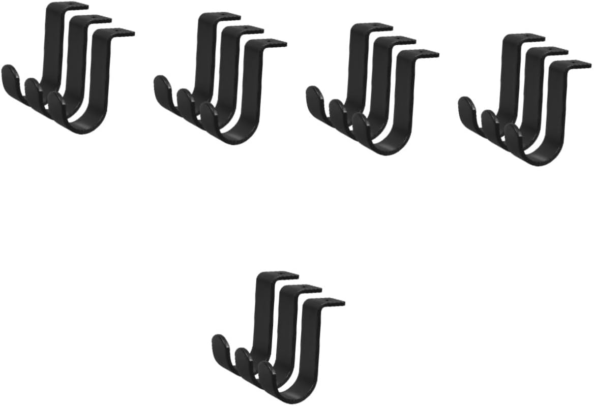 15pcs Wall Bracket No Drilling Heavy Duty Curtain Rod Extender for Home Office