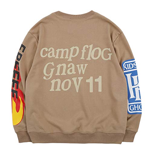 NAGRI Lucky Me i See Ghosts Felpe Uomo Senza