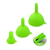 EINFACH ZU BENUTZEN UND ZU REINIGEN - Das Trichterset ist für alle Familienmitglieder einfach und bequem zu bedienen. Es kann für viele Dinge sowohl für Erwachsene als auch für Kinder verwendet werden. Sehr einfach, auch von Öl sauber zu halten, einfach mit warmem Wasser waschen und wenig Seife hinzufügen oder in die Spülmaschine geben und die Maschine die Arbeit für Sie erledigen lassen!