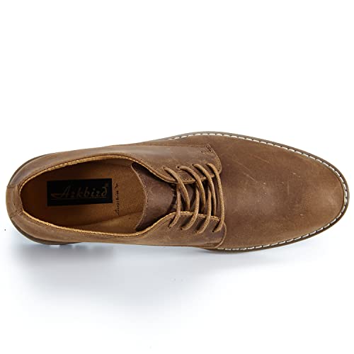Image of Arkbird Mens Dress Shoes, Lace Up Leather Oxford