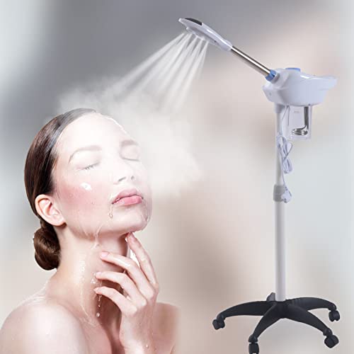 Vaporisateur à ozone pour sauna facial 750 W pour éliminer les points noirs incrustés
