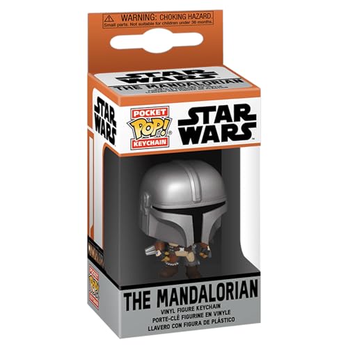 Funko POP! Keychain: Star Wars: The Mandalorian - Peach - Star Wars: The Mandalorian - Collectable Vinilo Mini Figure Llavero Novedoso - Relleno De Calcetín - Idea De Regalo - Mercancía Oficial