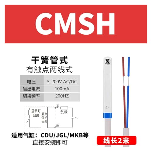 Sensor magnético D-A93 de dos cables para solucionar fallos de carrera en cilindros 2