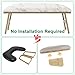 VOCOSTE 1 Set Arm Rest for Nails Tech, Non-Slip Nail Arm Rest, Manicure Hand Rest with Nail Table Mat, Hand Rest for Nails Tech, Nail Hand Rest, White Marble