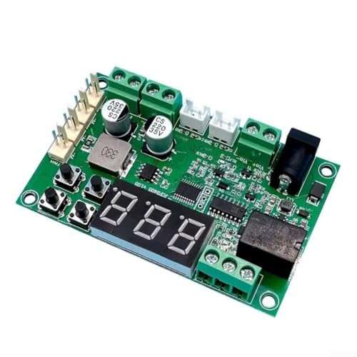 Controlador de velocidad de ventilador de CC de doble sensor, fuente de alimentación programable de 9V-30V 3A para PC dependiente de la temperatura y refrigeración industrial