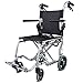 Fauteuils Roulants Pliables Légers, Fauteuils Roulants en Aluminium avec Pneus Solides Adaptés Aux Personnes Âgées Handicapés, Personnes Âgées Voyager sur L'avion Fauteuil Roulant Portable,