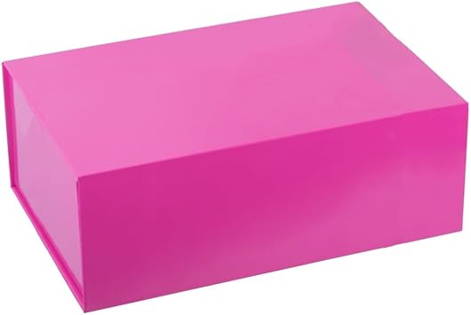 Pink Gift Boxes With Lids 16x13x5.3 Inches,Birhday Gift Boxes With Magnetic Lid,Extra Large Gift Boxes For Hat,Shirt