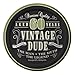 Creative Converting 24 Count Vintage Dude 60th Birthday Round Dessert Plates