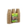 Dehner Kweekpotten voor planten, Ø 8 cm, hoogte 9 cm, 48 stuks, cellulose
