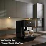 Miele CM 6160 MilkPerfection Automatic Wifi Coffee Maker & Espresso Machine Combo, Obsidian Black - Grinder, Milk Frother - Image 5