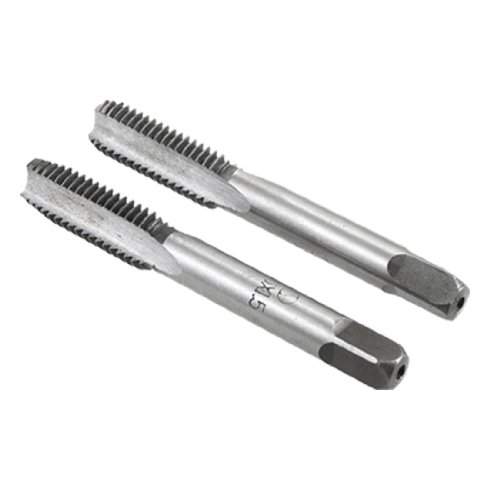 Aexit 10mm Diameter Taps Spring Steel Bottoming Hand Threading Taps Tap 2PCS