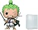 POP One Piece - Roronoa Zoro Funko Vinyl Figure (Bundled with Compatible Pop Protector Case)
