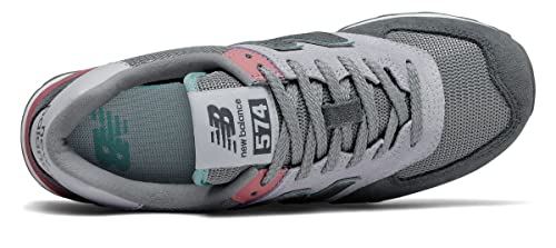 Image of New Balance Kids 574 New-b V2 Familiar Ground Hook and Loop Sneaker