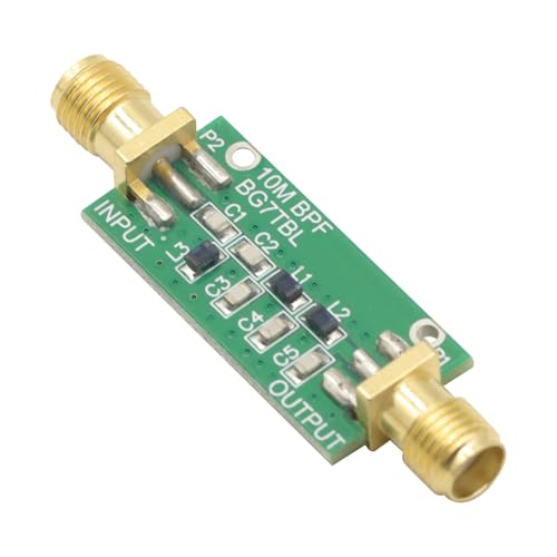 1PCS Bandpass Filter 10M 10MHz Band-Pass Filter Low Insertion Loss