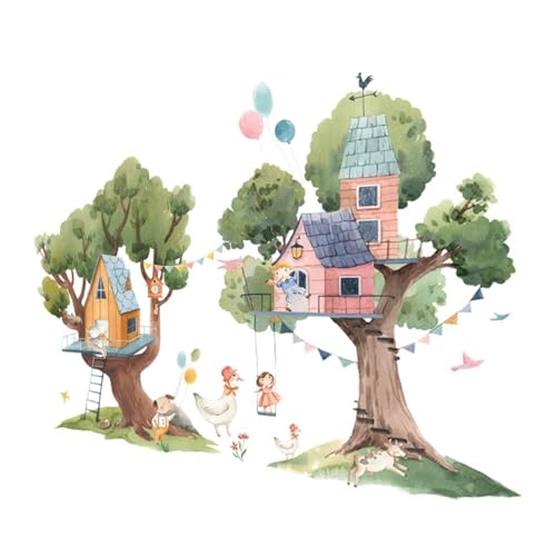 Vinilos decorativos animales cartoon 2pcs 30x90 cm