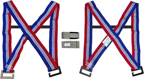 Forearm Forklift Arnês de ombro – Modelo PRO – As alças centrais são 20 cm mais longas + 1 mais laço
