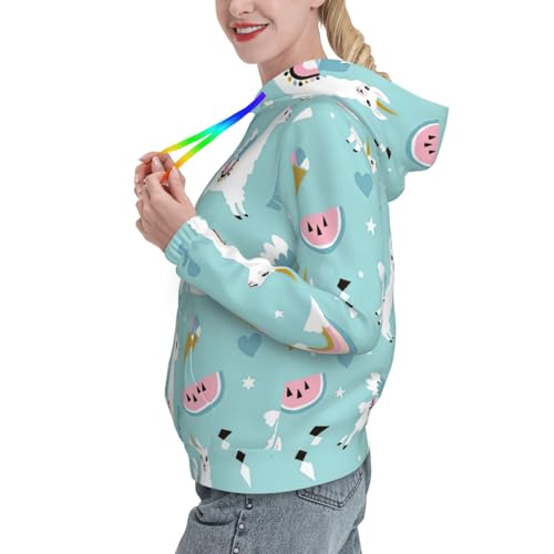 Sweat à capuche femme EdWal pull chaud ajusté pour éviter le coup de froid - 2