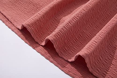 Niyage Girls Flutter Sleeve Princess Dress Toddler Square Neck Ruffle Vintage Party Dresses Dusty Rose 120 #TOP4