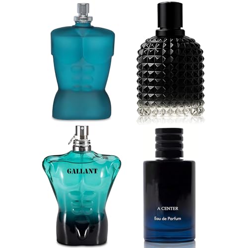 A CENTER Men's Cologne Include 4 Variety Pack Perfume Gift