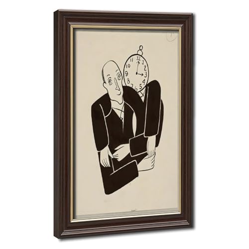 Impression giclée de Christina Malman décoration murale homme horloge