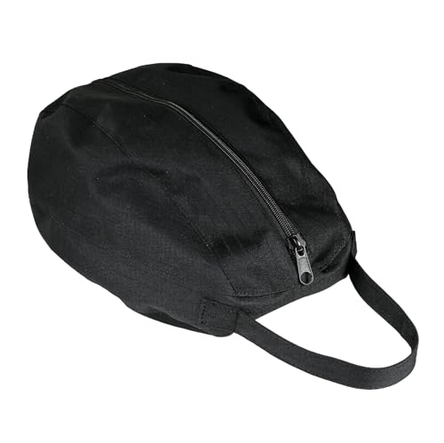 JA Horse JA8014 Helmtasche aus Nylon Wasserabweisende, Schwarz, Premium | Atmungsaktive Reithelmtasche Robuster Schutz für Lagerung und Transport mit Reißverschluss