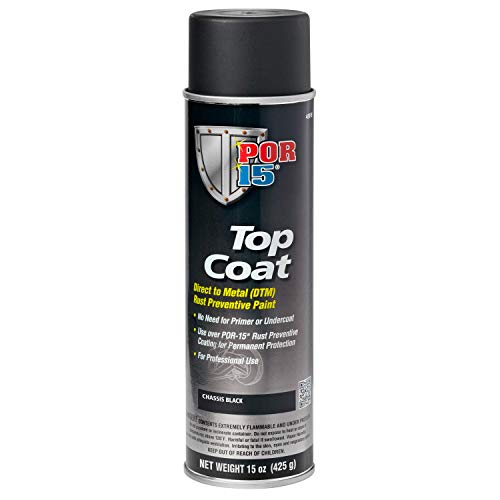 POR-15 Top Coat Chassis Black