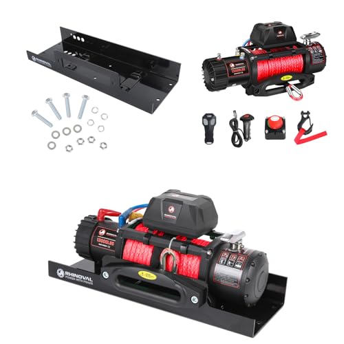 13000lb Winch Bundle with Synthetic Rope and Remote