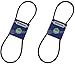 2 Pack Stens 265-108 OEM Replacement Belt Fits MTD 954-0280A
