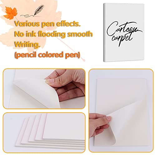 Bloc-notes en papier blanc pour serveur liste de courses et petit carnet
