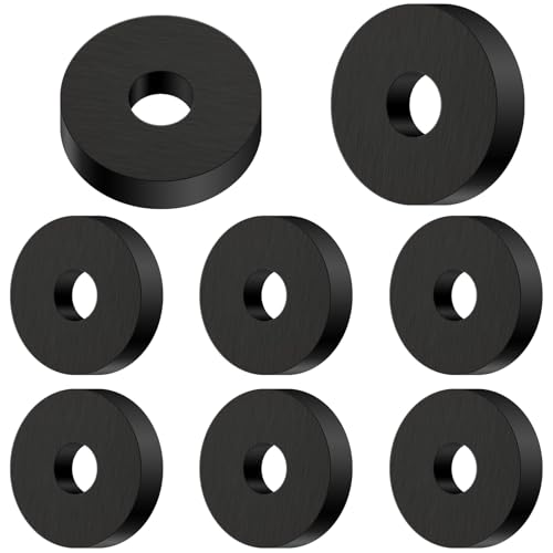 8P Rubber Isolation Pads Thick Anti-Vibration Rubber Washers1.5 i...