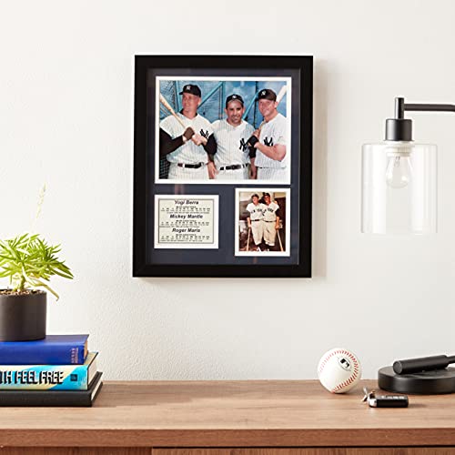 Legends Never Die New York Yankees 2009 Baseball World Series Core 4 Collectible, Framed Photo Collage Wall Art Decor - 12"x15" (11128U) - Image 6