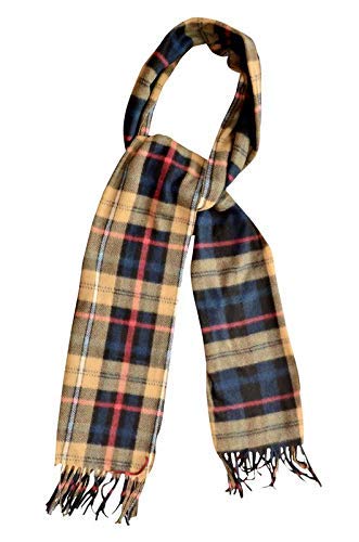 bandhan Men woollen Fleece Checkered Muffler, Scarf, Stole, Scarves Pack of 1-picture-31