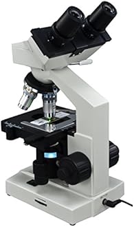 OMAX - XM82ESC02 40X-2000X Digital Lab LED Binocular Compound Microscope with Double Layer Mechanical Stage and USB Digital Camera