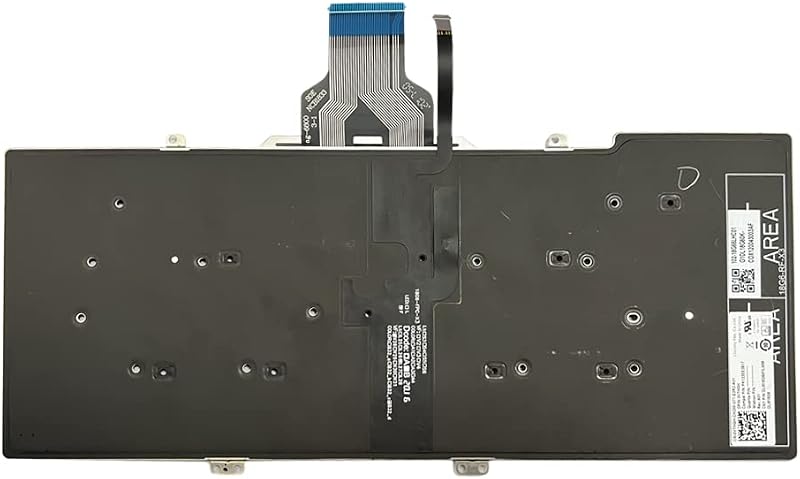 Gintai AZERTY Francia Billentyűzet Dell Latitude 7400 7410 5400 5410 Háttérvilágítás
