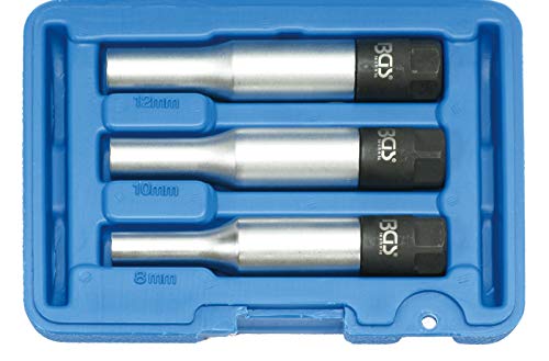 Preisvergleich Produktbild BGS 7195 / Glühkerzen-Einsätze mit Drehmomentbegrenzung / SW 8 / 10 / 12 mm