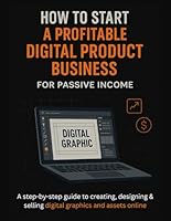 The Ultimate Blueprint for Digital Product Success: A step-by-step guide to creating, designing & selling digital graphics and assets online B0F5NS6Z5M Book Cover