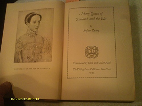 Mary Queen of Scotland and The Isles B00087EOR0 Book Cover