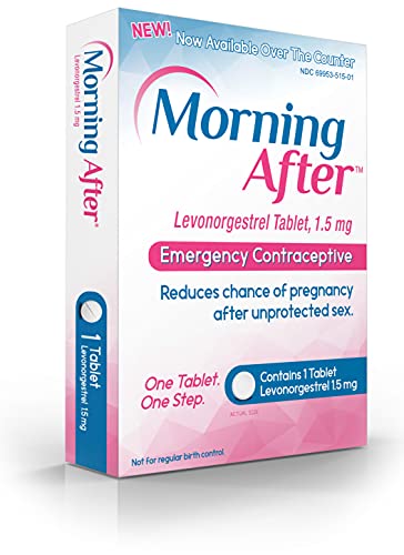 Morning After (Tm) Pill, Levonorgestrel Tablet, 1.5 Mg Emergency Contraceptive Pill For Women #TOP4